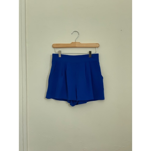 Wishlist Pants - Royal Blue Pocketed Shorts
